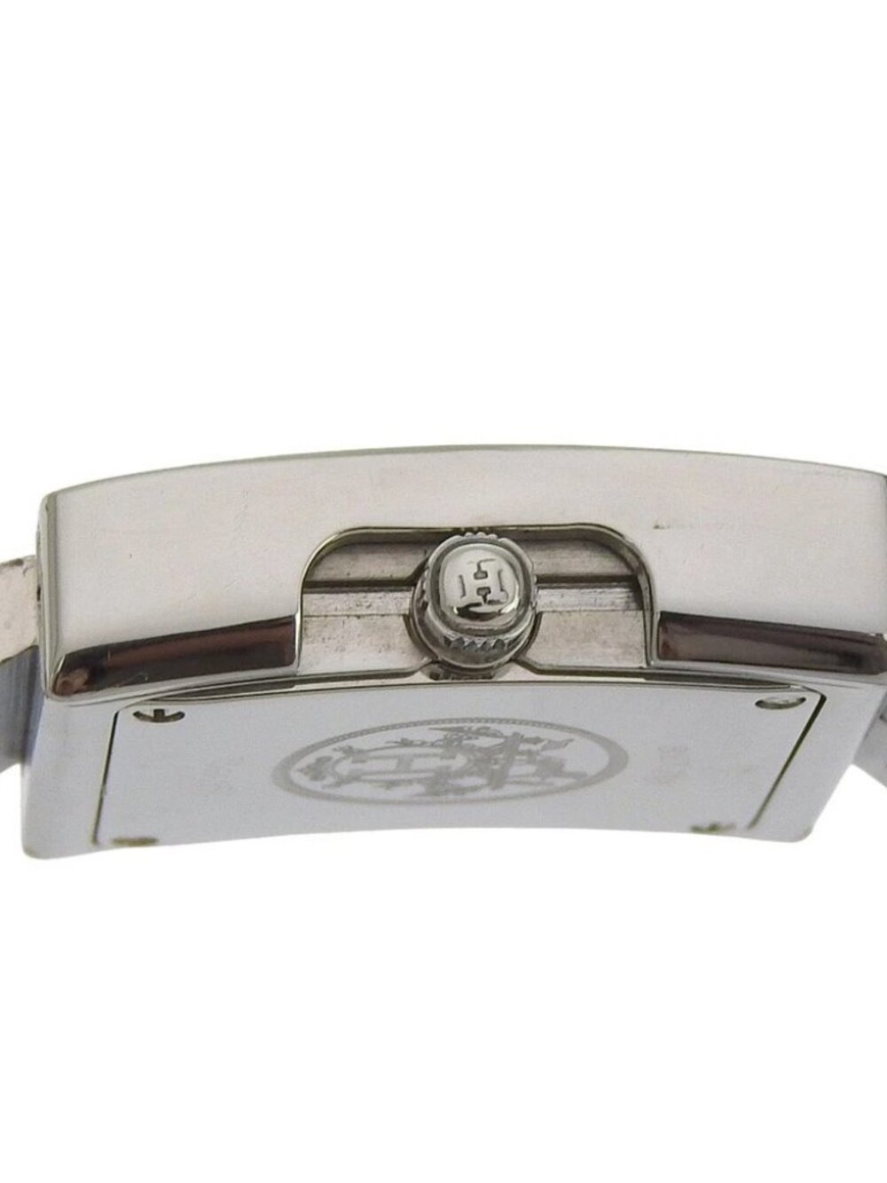 HERMES Belt watch Watches BE1.110 whiteDial Stainless Steel Quartz Analog ... - Picture 5 of 13